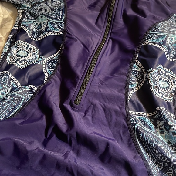 NWOT l/s one piece swimsuit M - Picture 6 of 6
